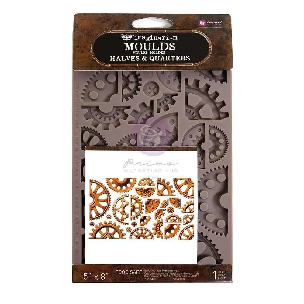 Prima - Finnabair Decor Mould - Halves And Quarters