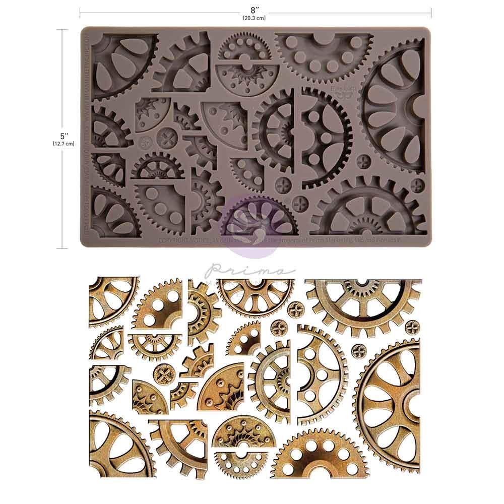 Prima - Finnabair Decor Mould - Halves And Quarters