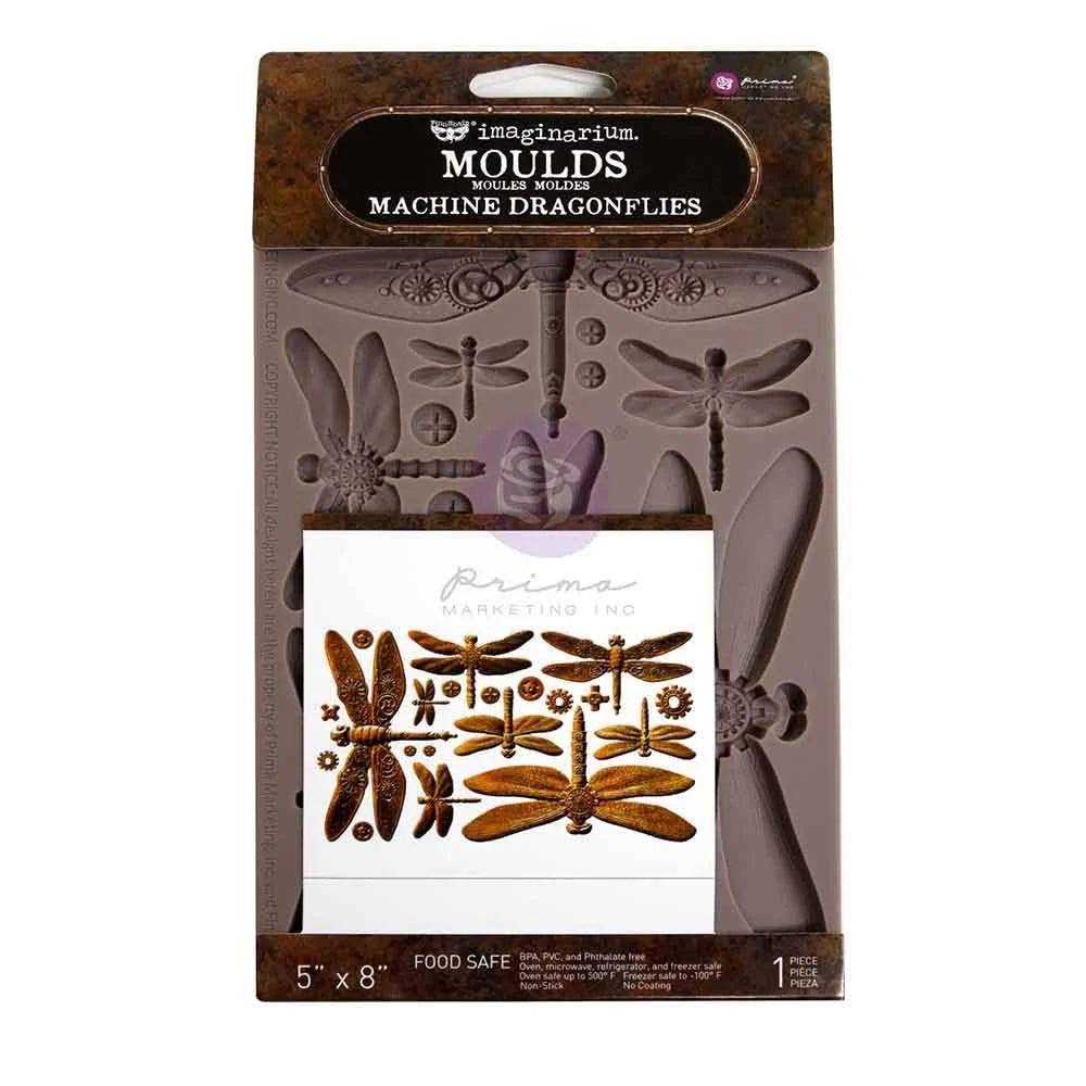 Prima - Finnabair Decor Mould - Machine Dragonflies