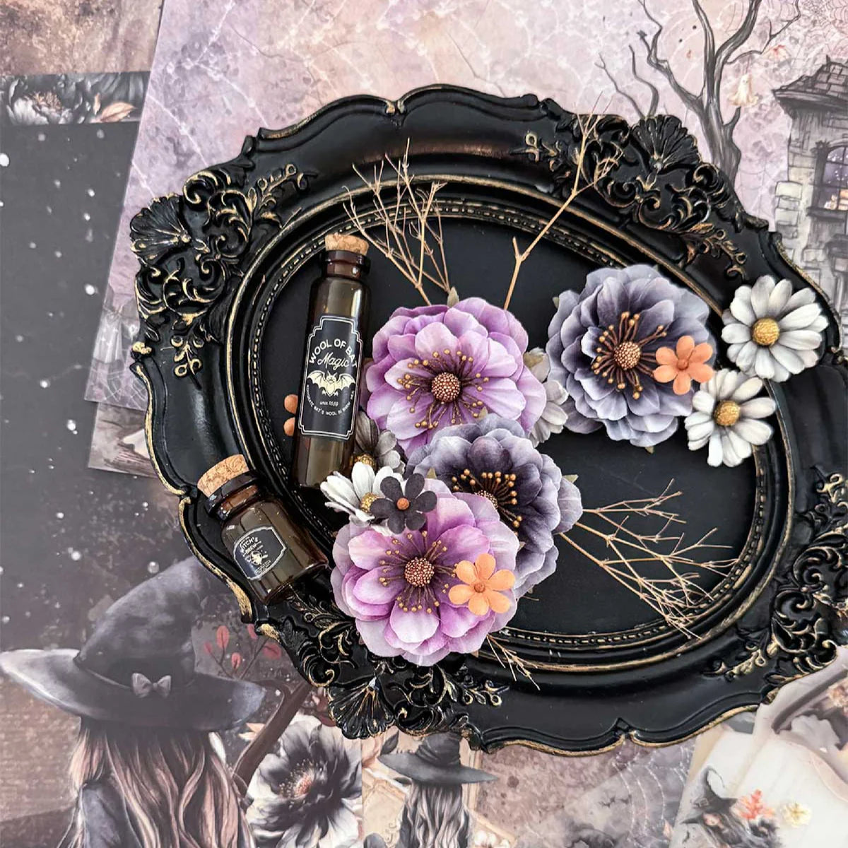Prima Marketing - Bewitched - Moonlit Petals Flowers