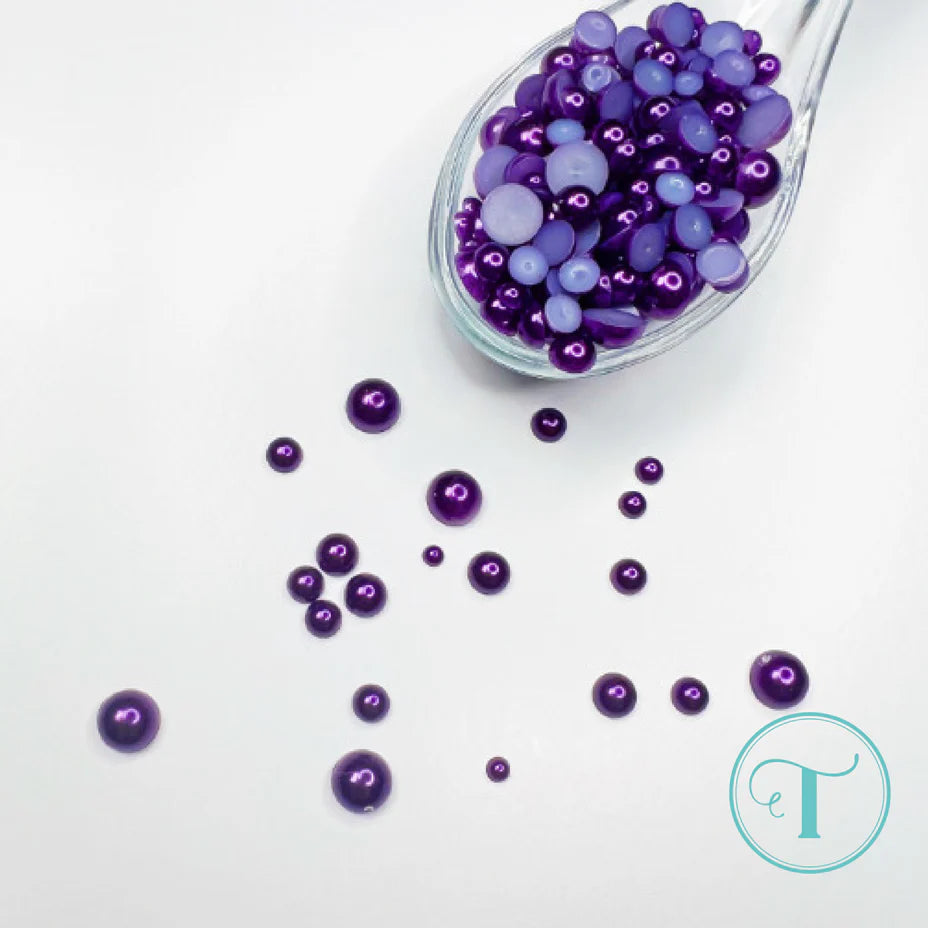 Trinity Stamps - Satin Bauble - Purple Royalty