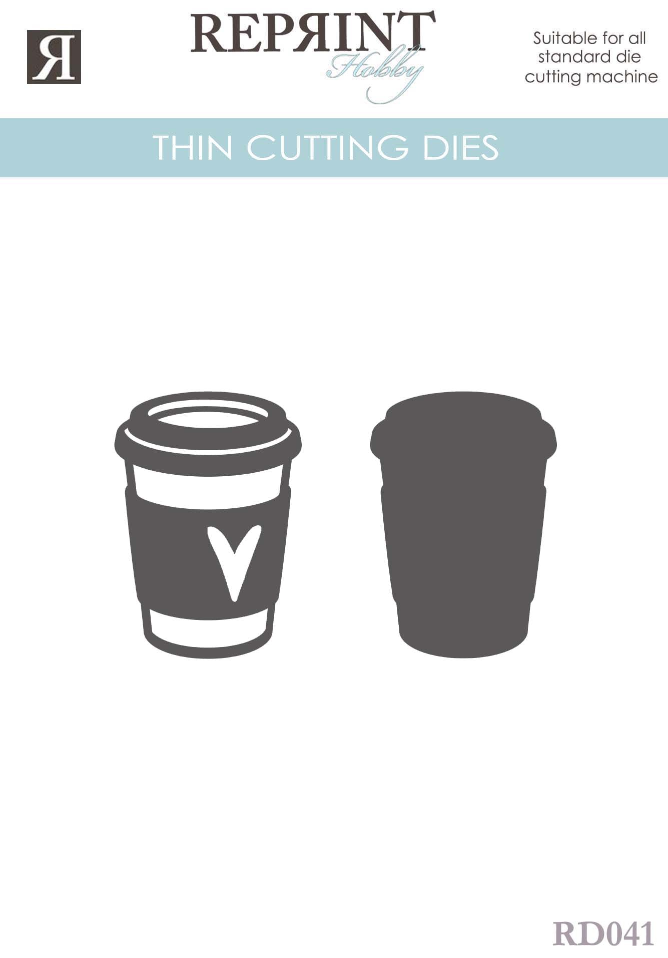 Reprint - Dies - Take away coffee