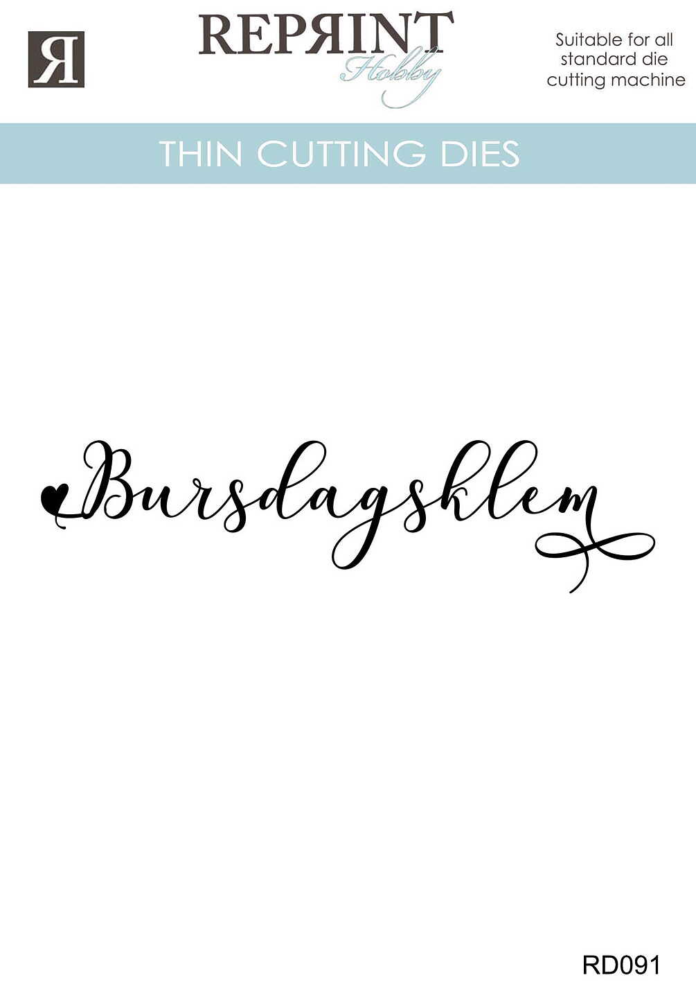 Reprint - Dies - Bursdagsklem