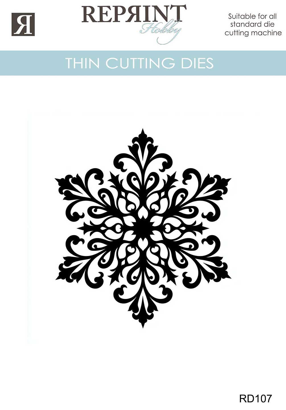 Reprint - Dies - Cozy Christmas - Snøkrystall