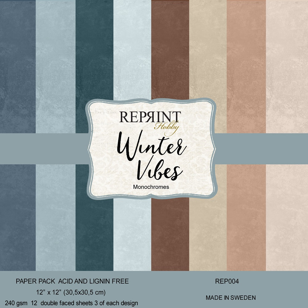 Reprint - Paperpack - Winter Vibes - Monochromes