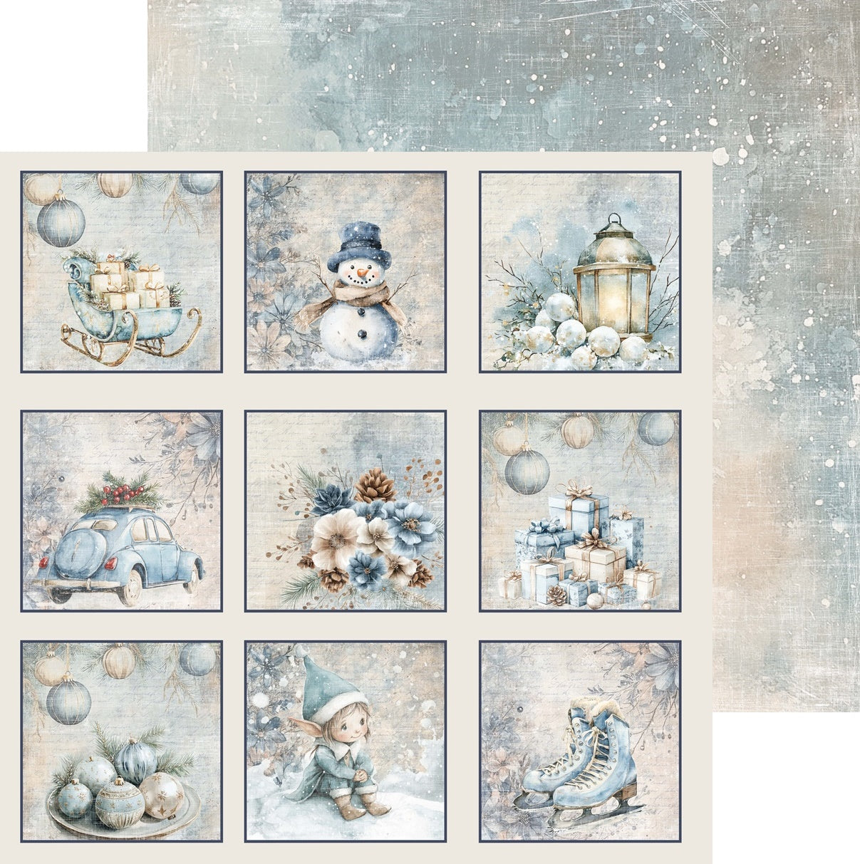 Reprint - Winter Vibes - Collection Pack - 12 x 12"