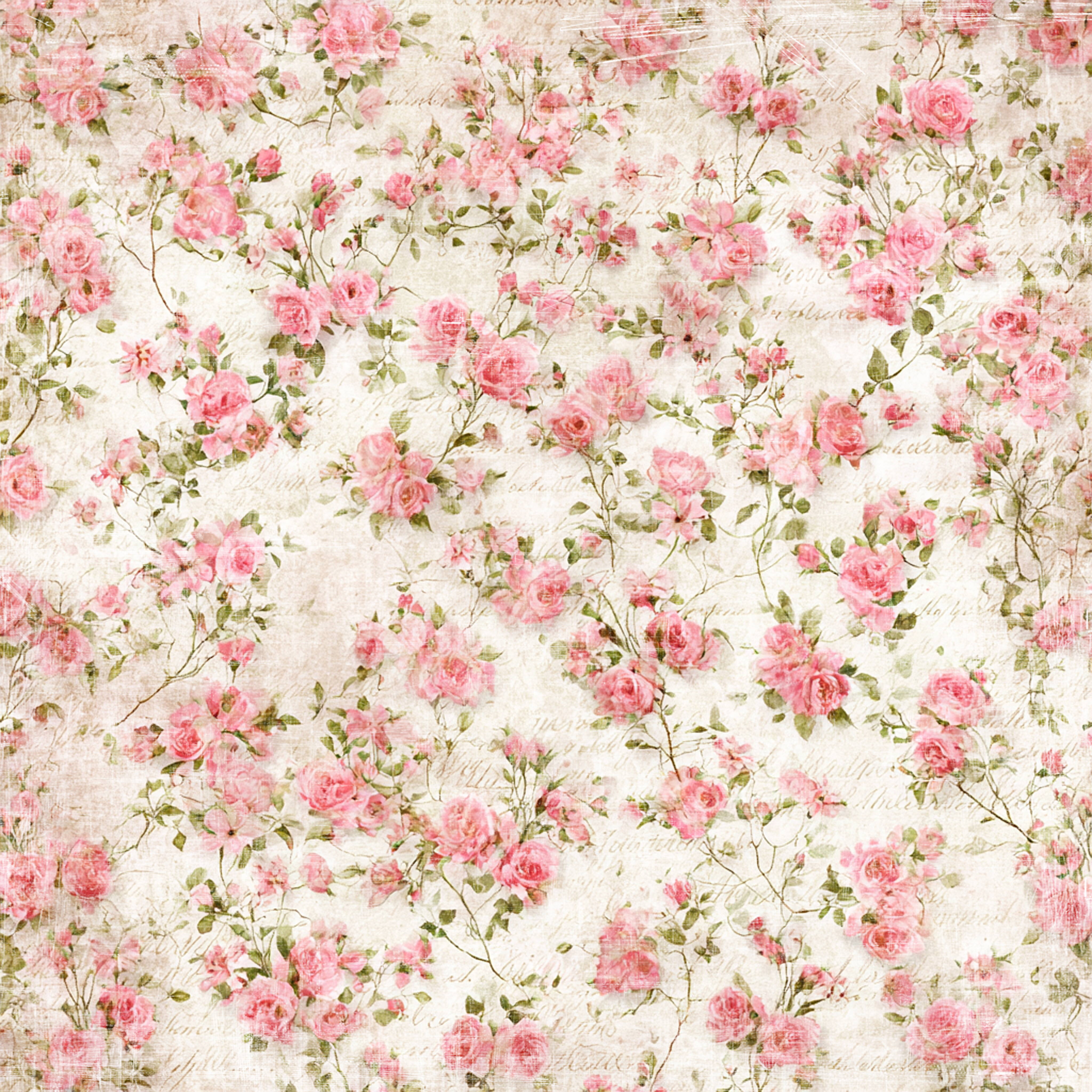 Reprint - Summer Garden Collection - Garden Butterflies and roses - 12 x 12"