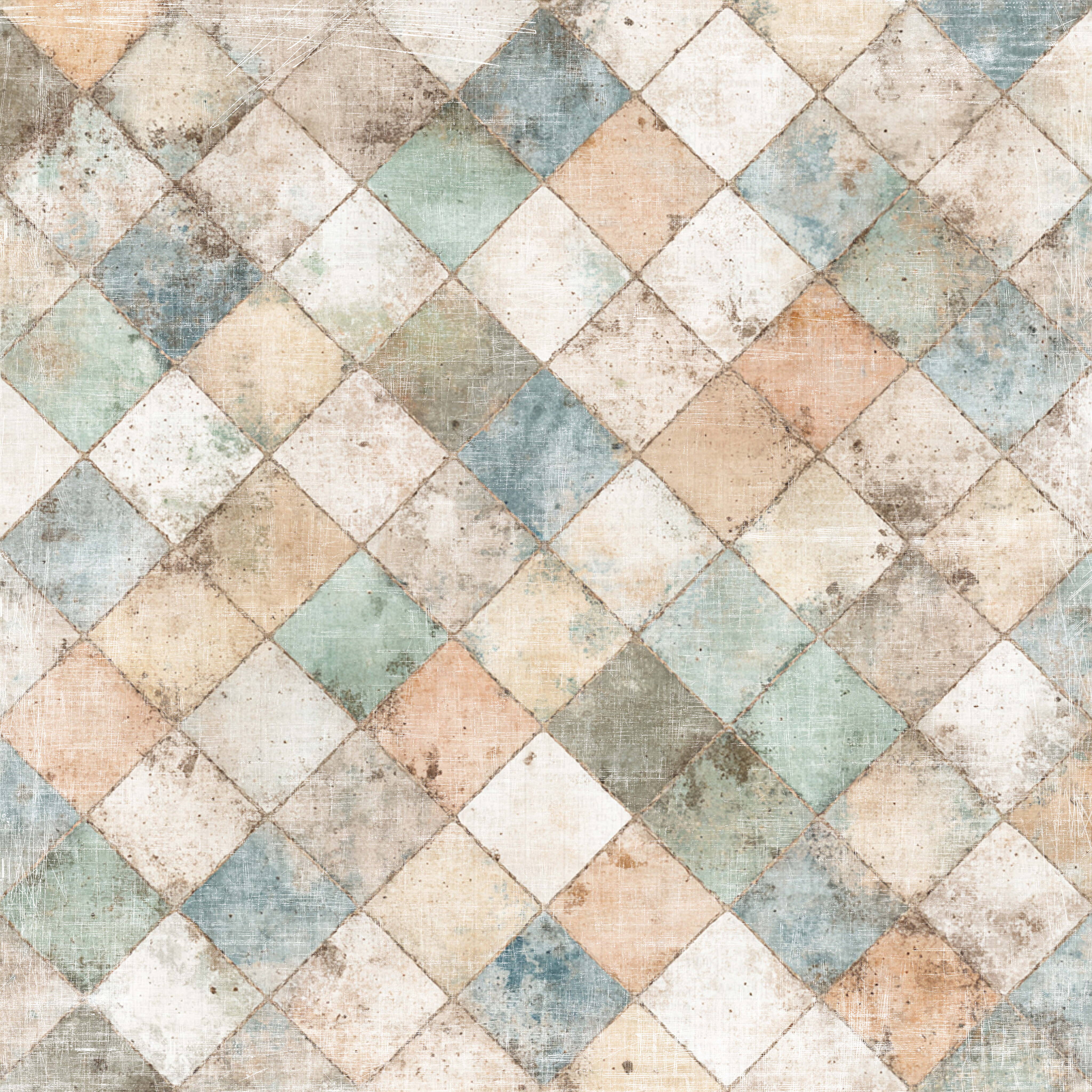 Reprint - The Pottery Collection - RP0761 - 12 x 12"