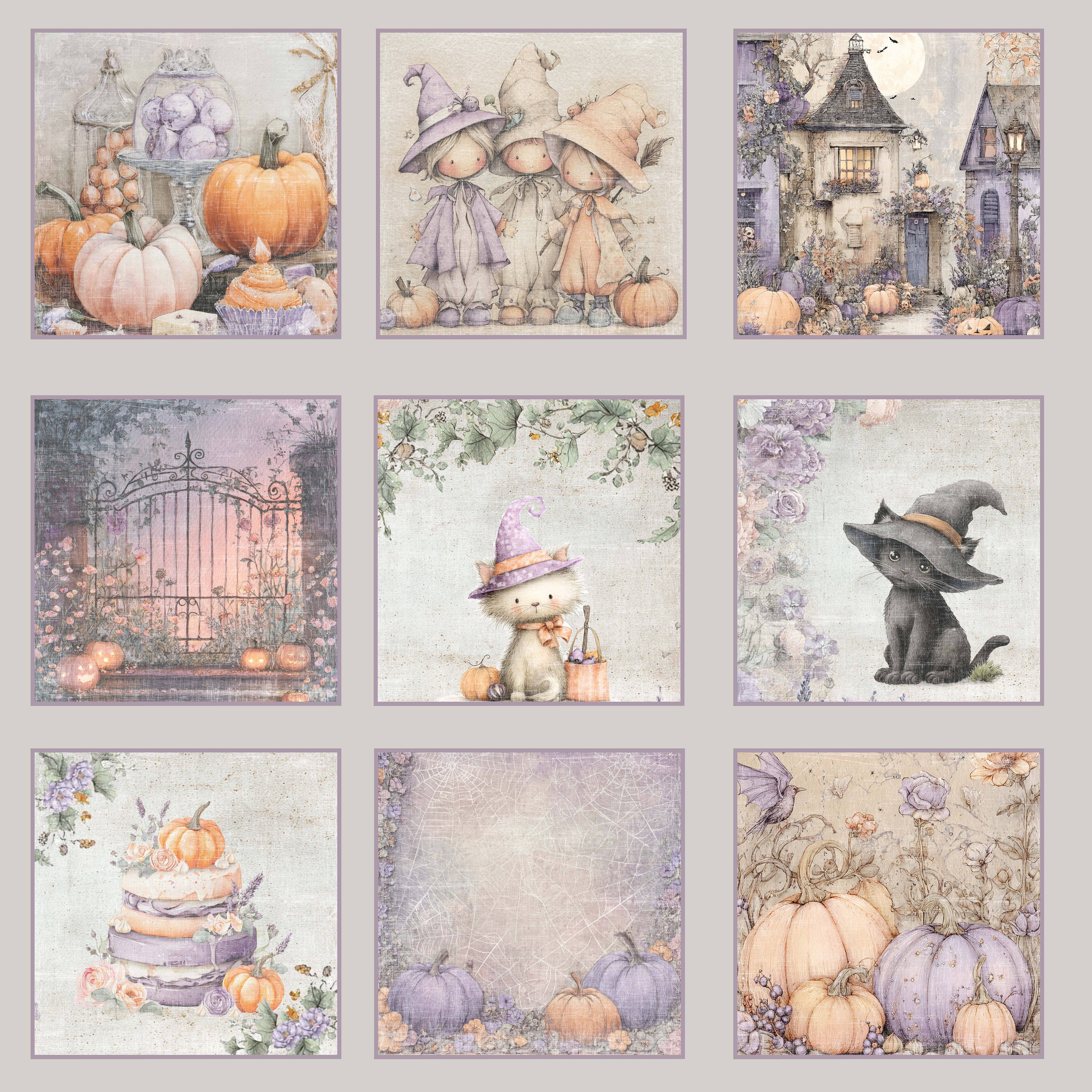 Reprint - Enchanted Halloween Collection - Collection Pack - 6 x 6"