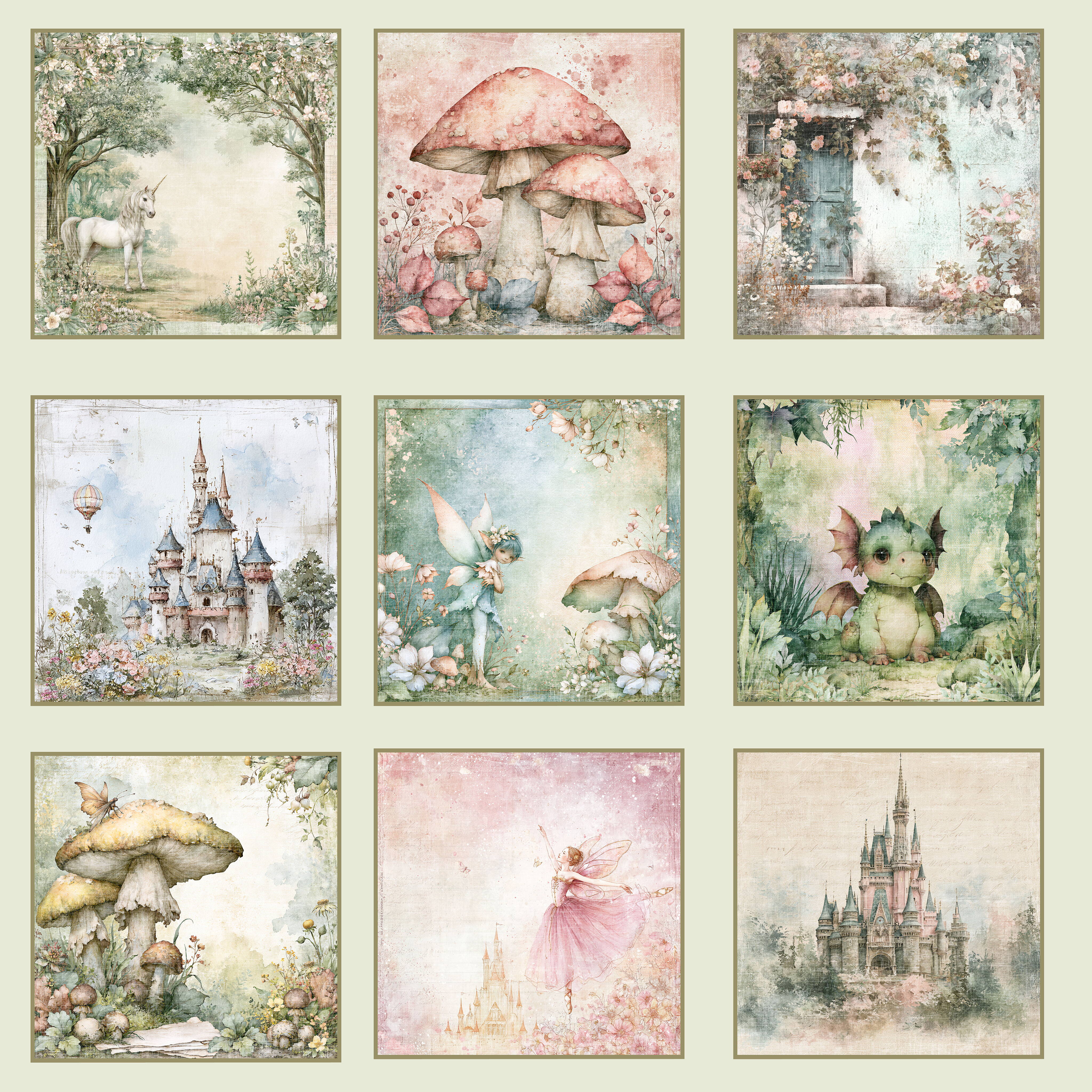Reprint - Hidden Magic Collection - Collection Pack - 12 x 12"