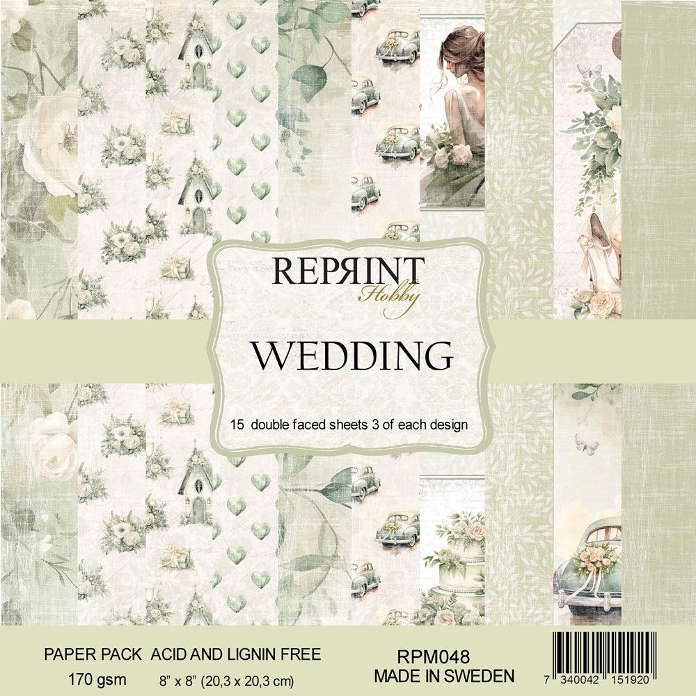 Reprint - Wedding Collection Pack - 8 x 8"