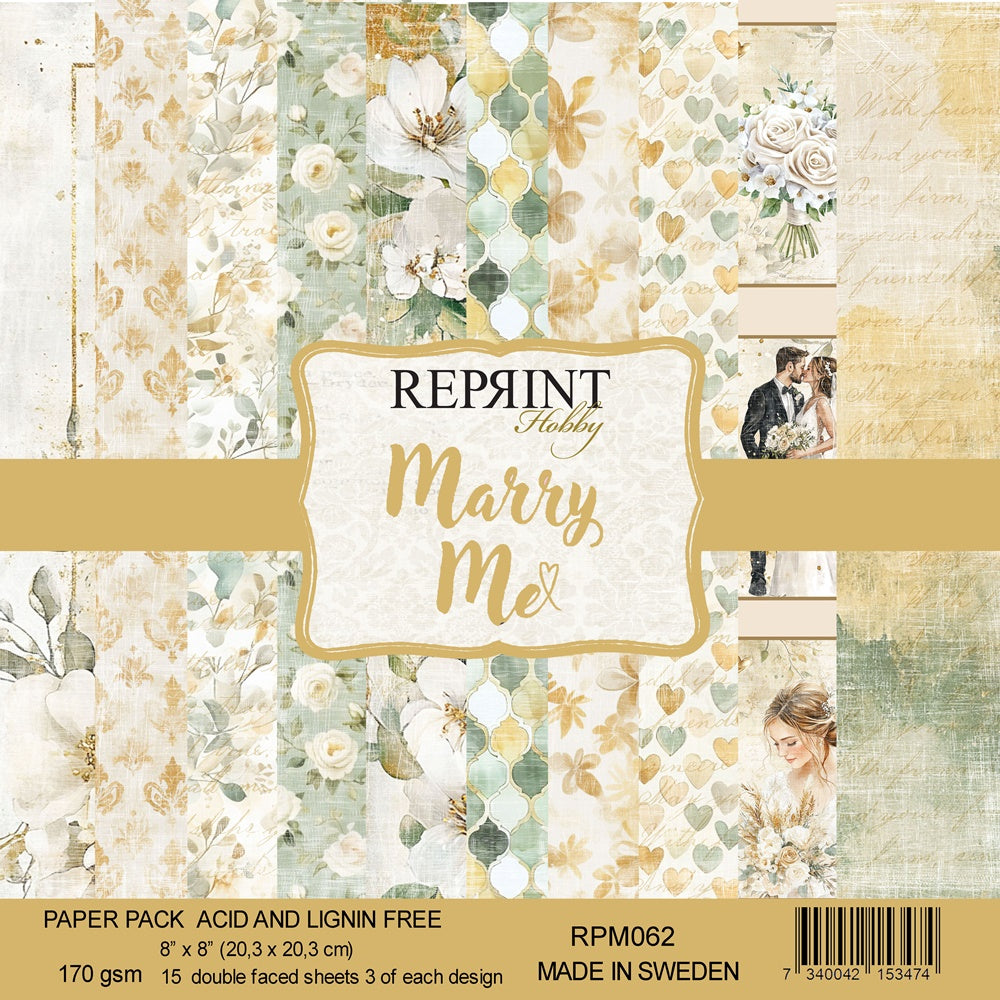 Reprint - Marry Me - Collection Pack - 8 x 8"