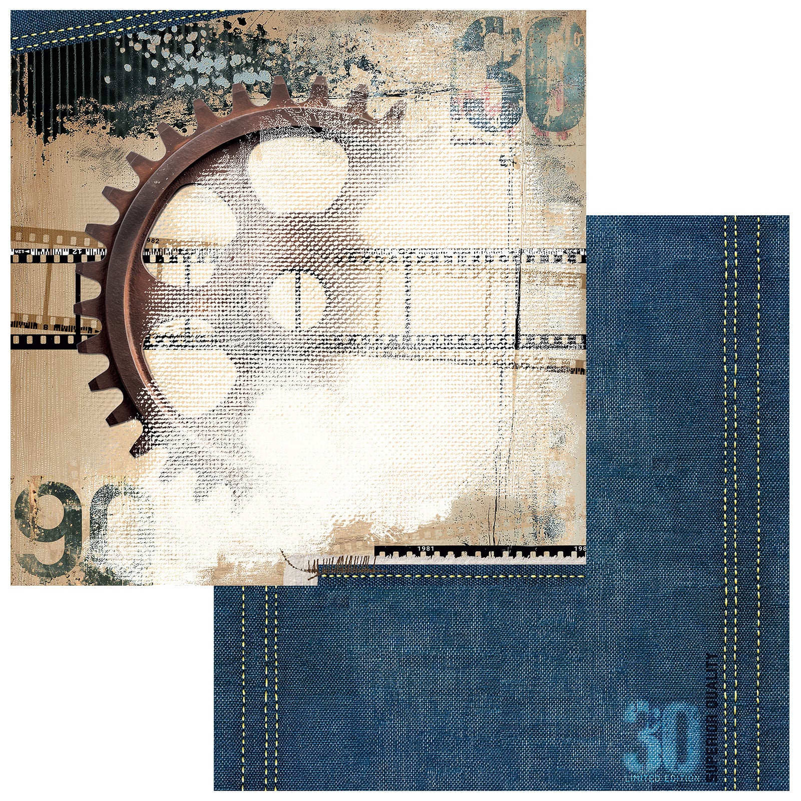 49 and Market - Rust & Revs 2.0 Collection -   12 x 12"