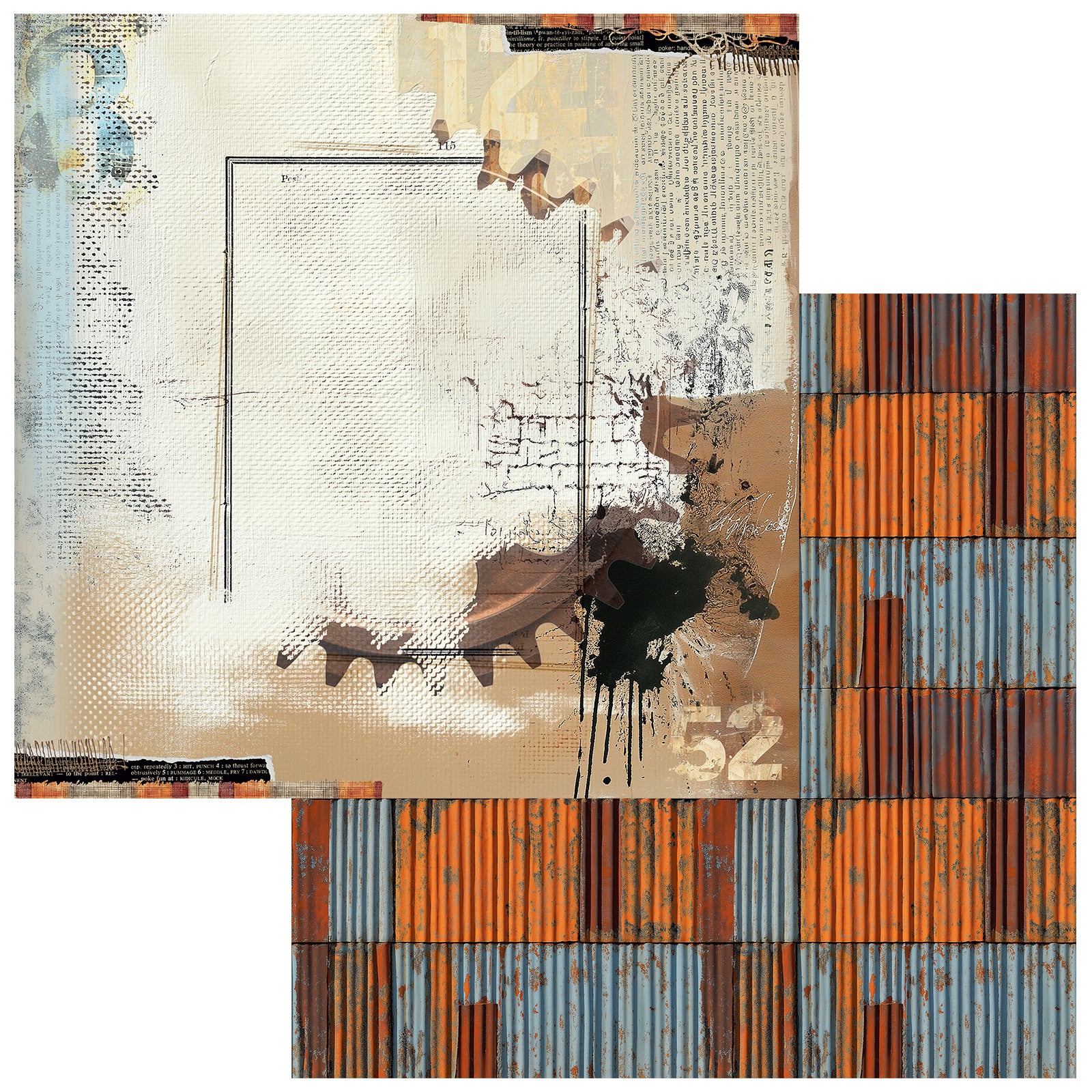 49 and Market - Rust & Revs 2.0 Collection -   12 x 12"