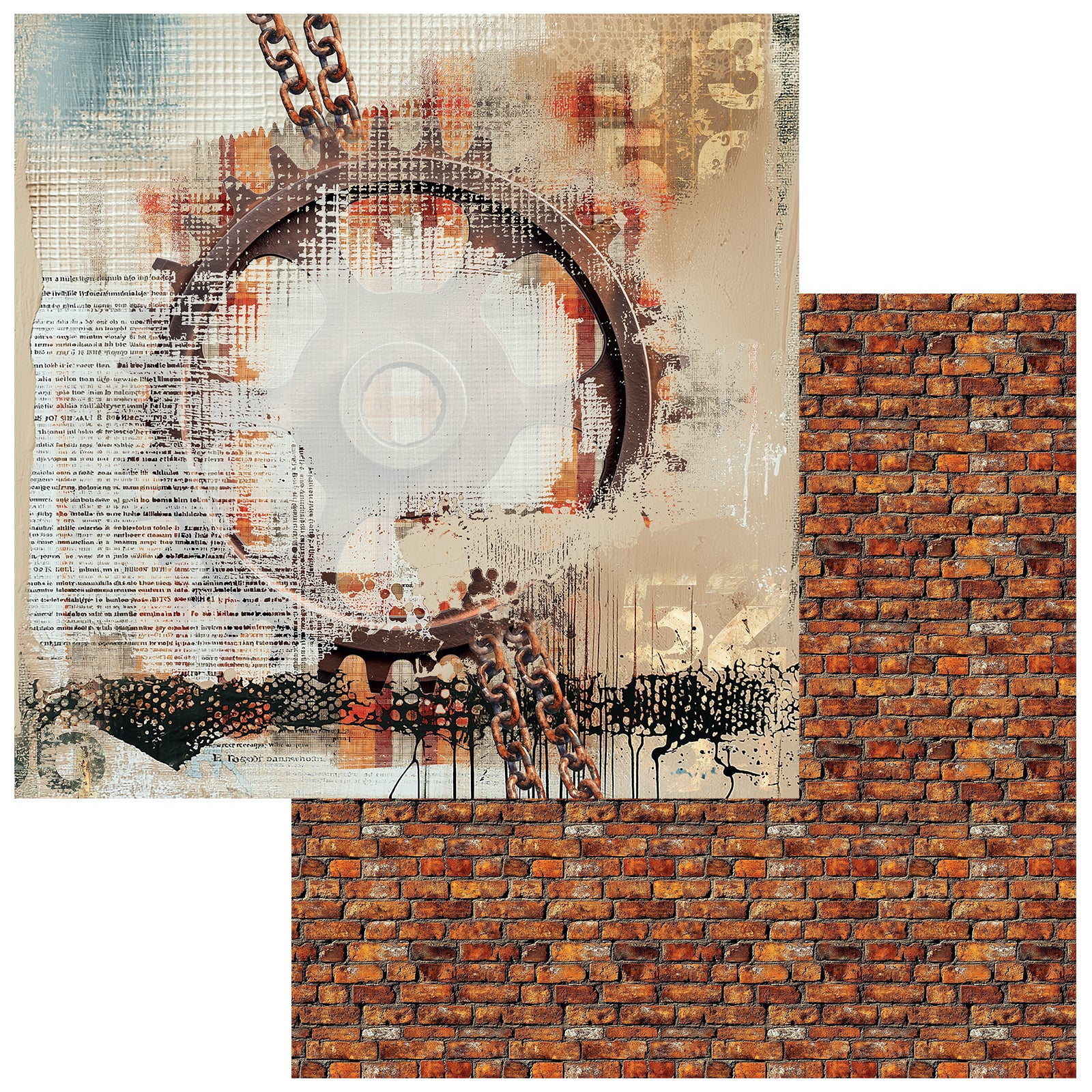 49 and Market - Rust & Revs 2.0 Collection -   12 x 12"