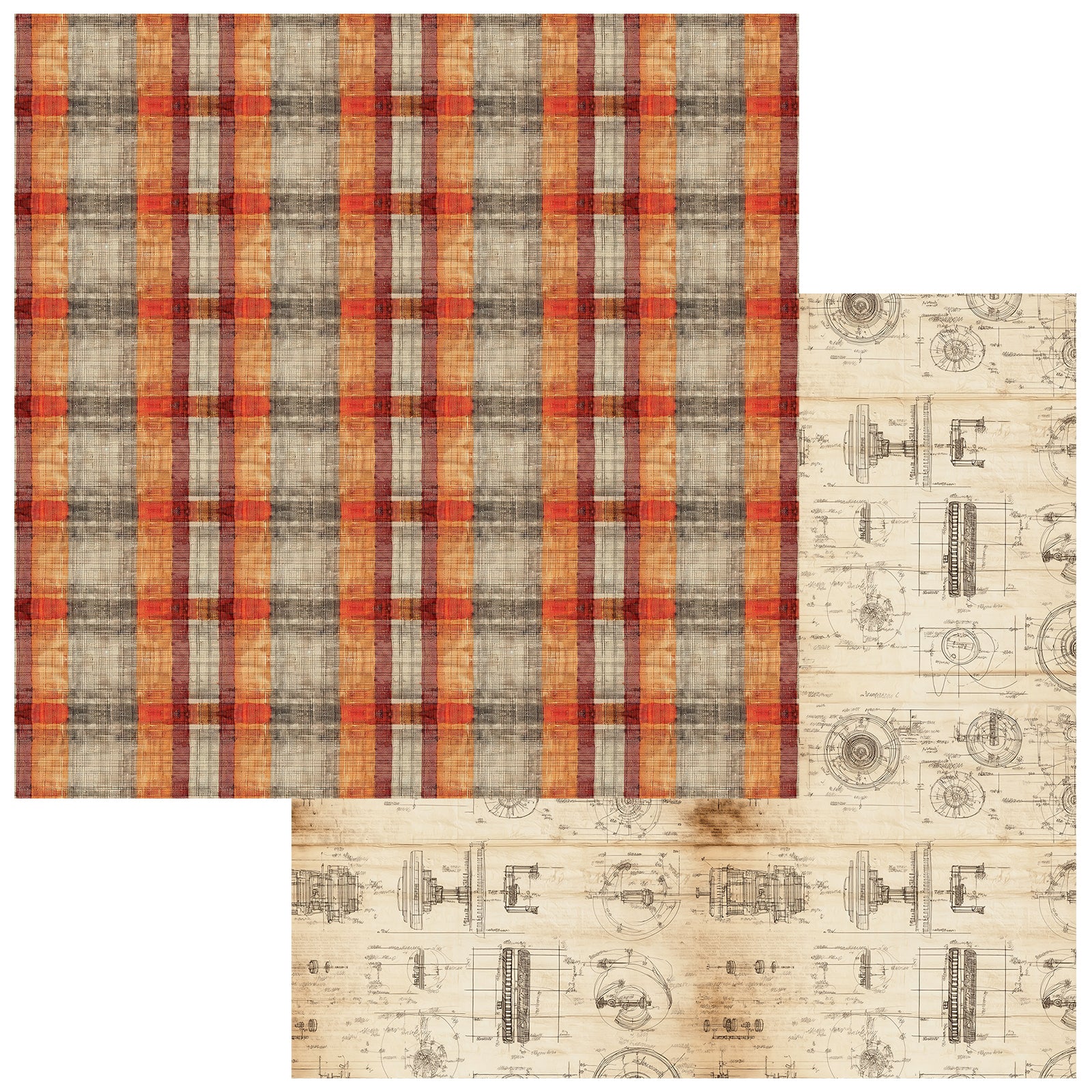 49 and Market - Rust & Revs 2.0 Collection -   12 x 12"