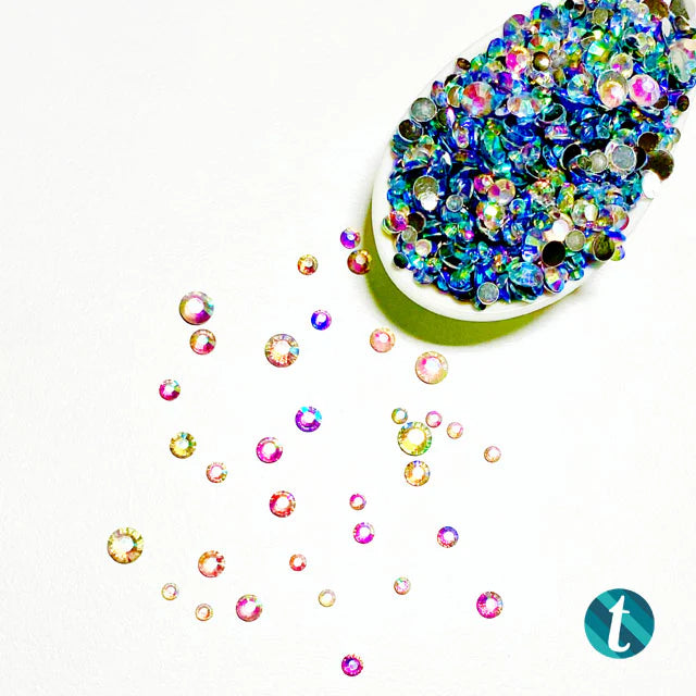 Trinity Stamps - Rhinestones - Rainbow Reflection