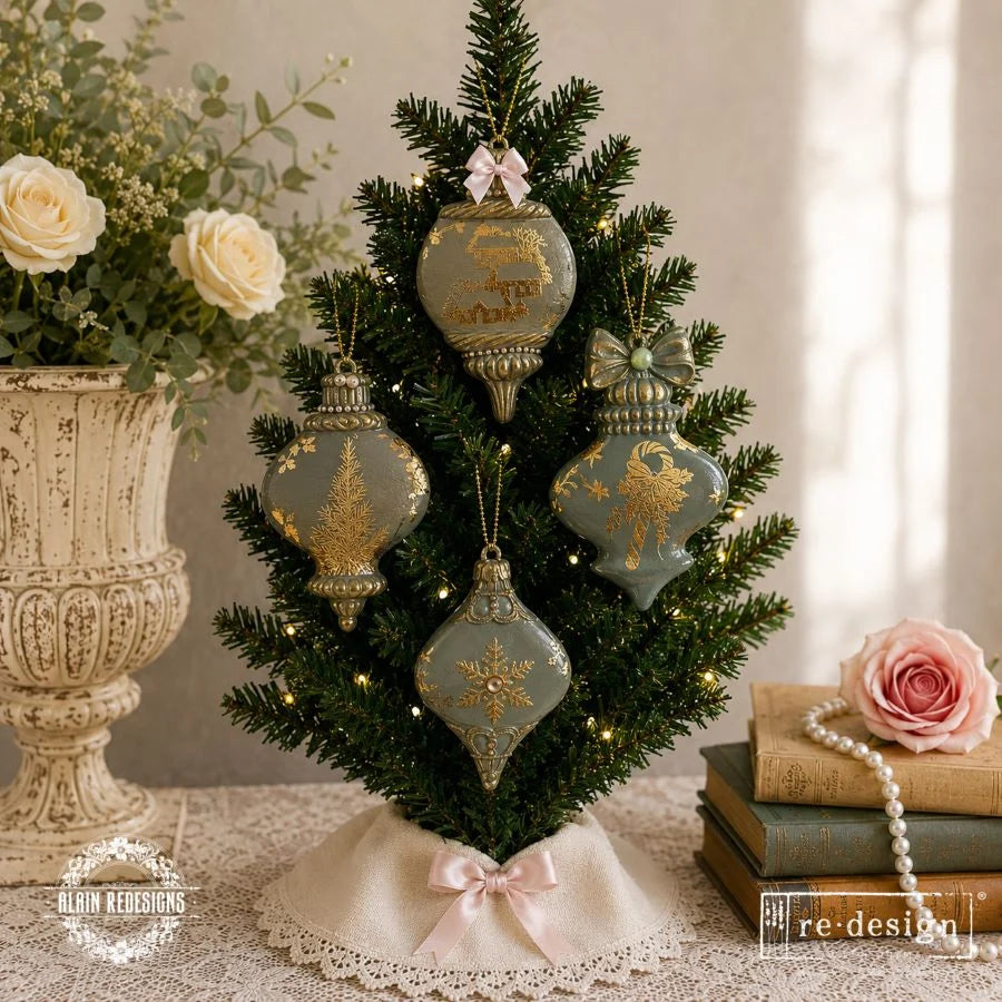 Prima - Re-design Moulds - Winter Luxe Blanks Ornaments