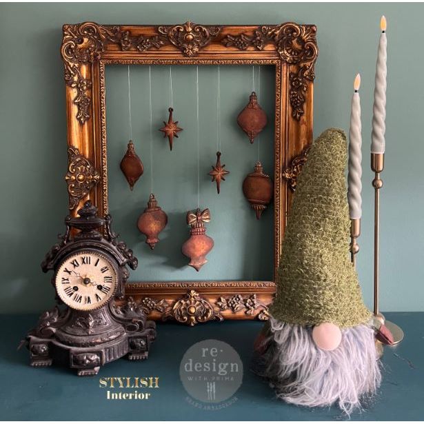 Prima - Re-design Moulds - Winter Luxe Blanks Ornaments