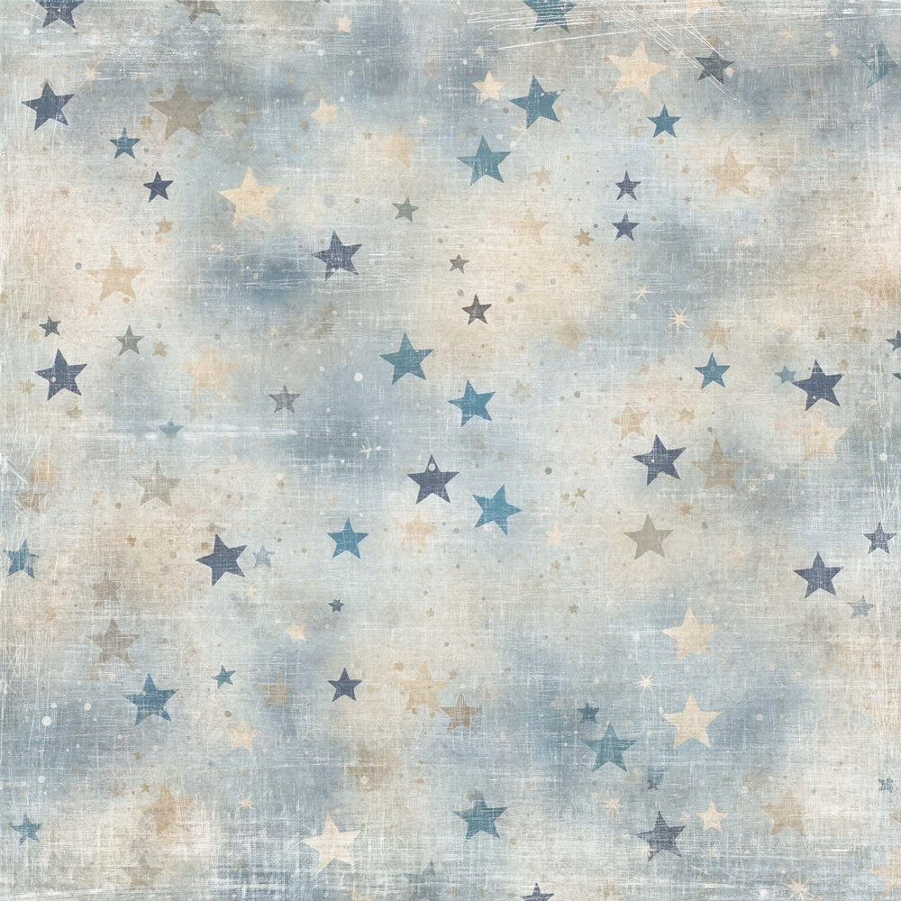 Reprint - Frozen  - Stars -   12 x 12"