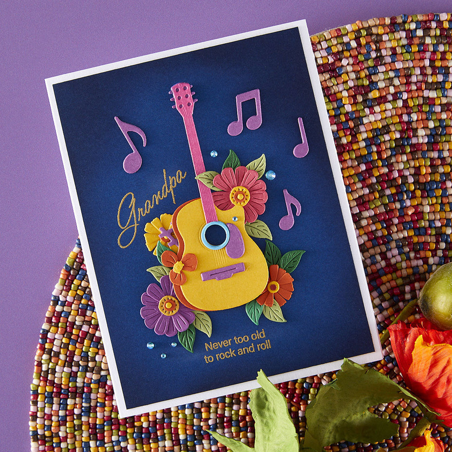 Spellbinders - Dies - Mini Guitar