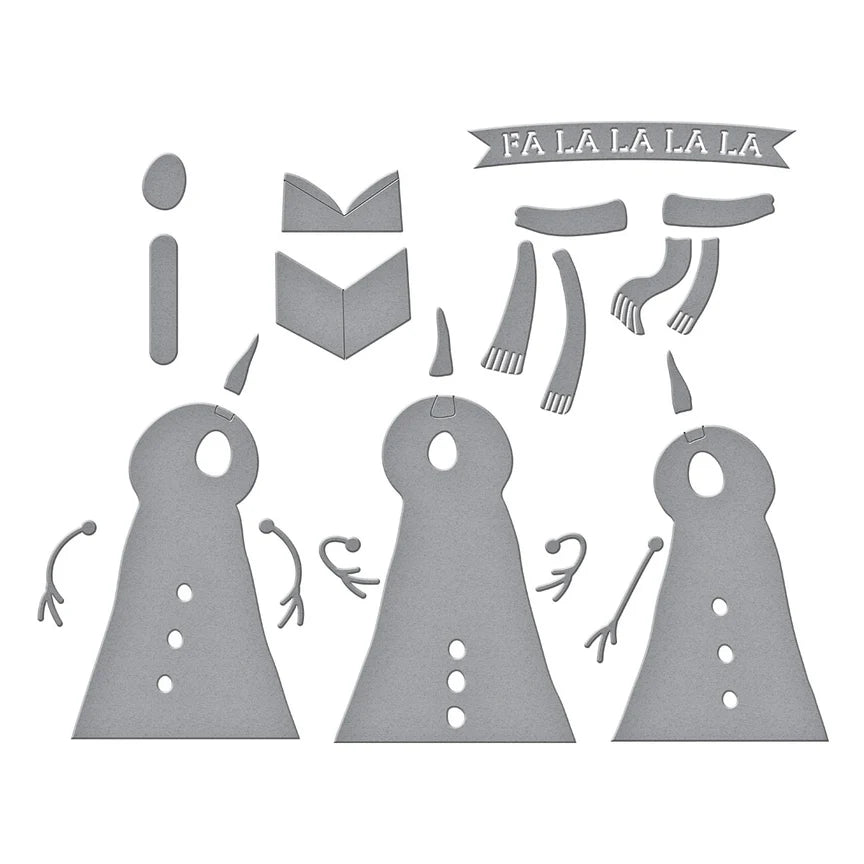 Spellbinders - Dies - The snow notes