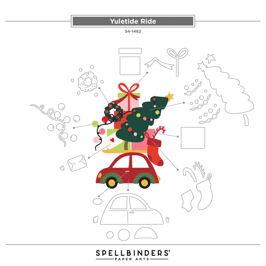 Spellbinders - Dies - Yuletide Ride