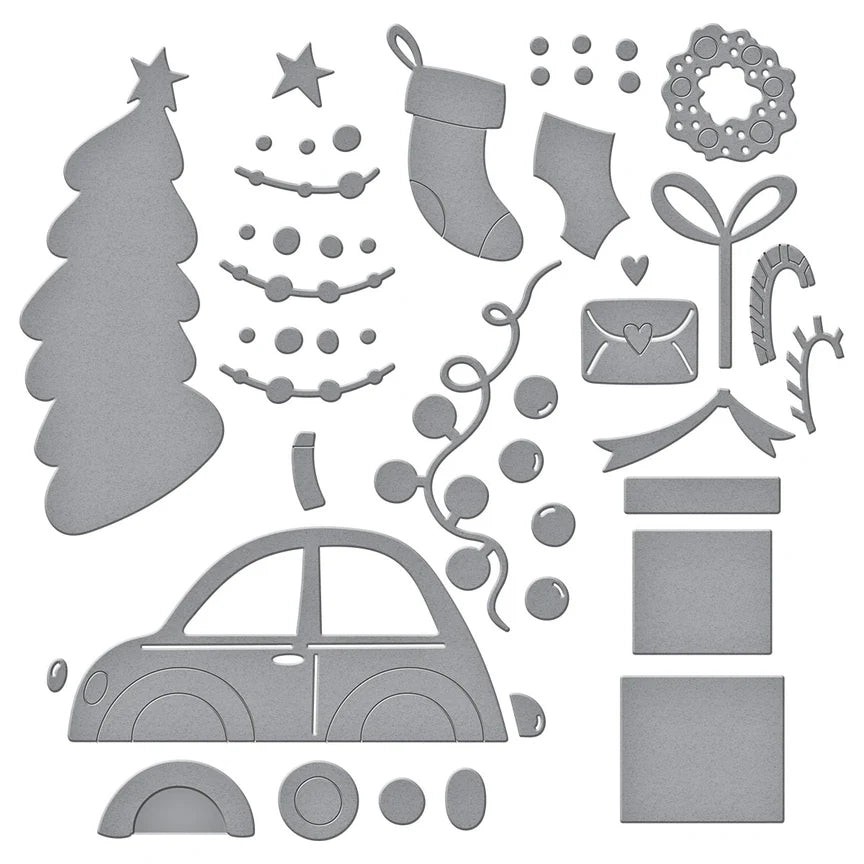 Spellbinders - Dies - Yuletide Ride