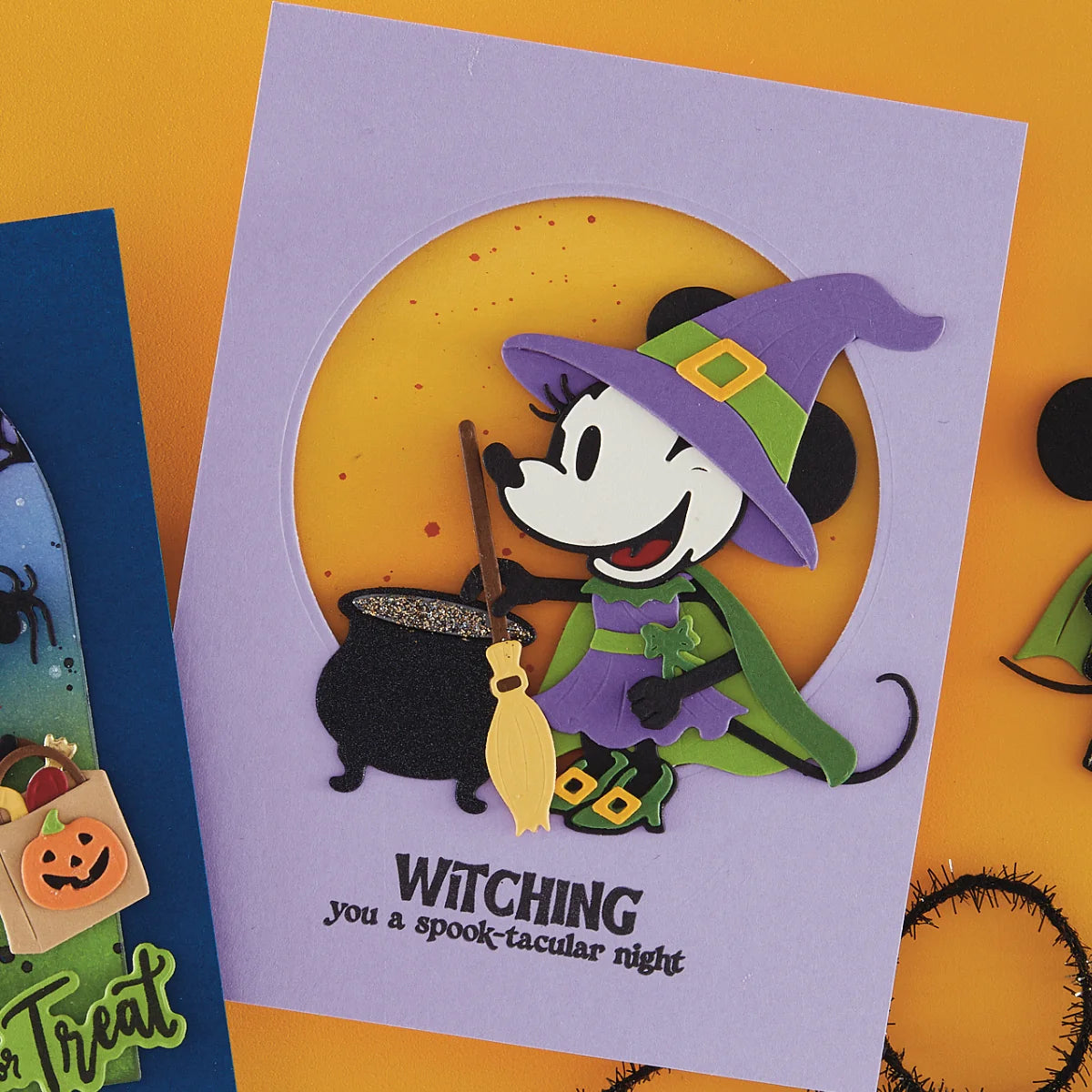 Spellbinders - Dies - Classic Mouse - Trick-or-Treat Accessories Etched Dies