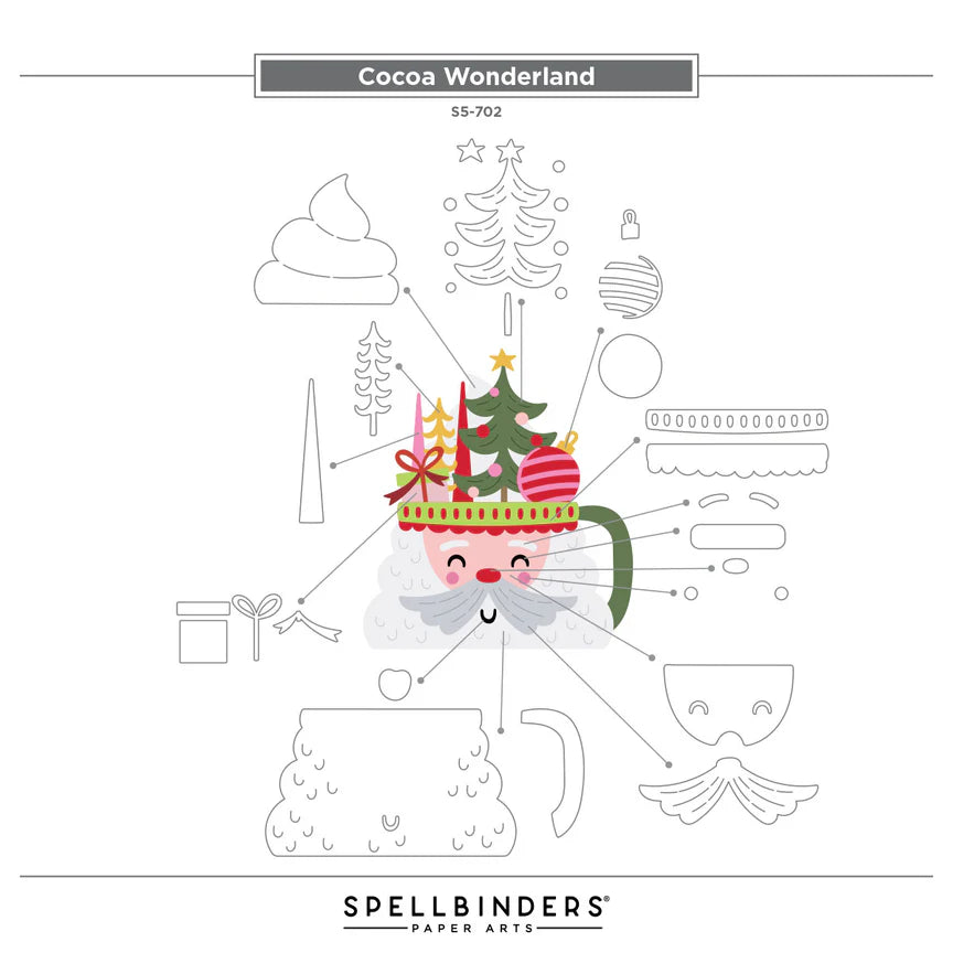 Spellbinders - Dies - Cocoa Wonderland