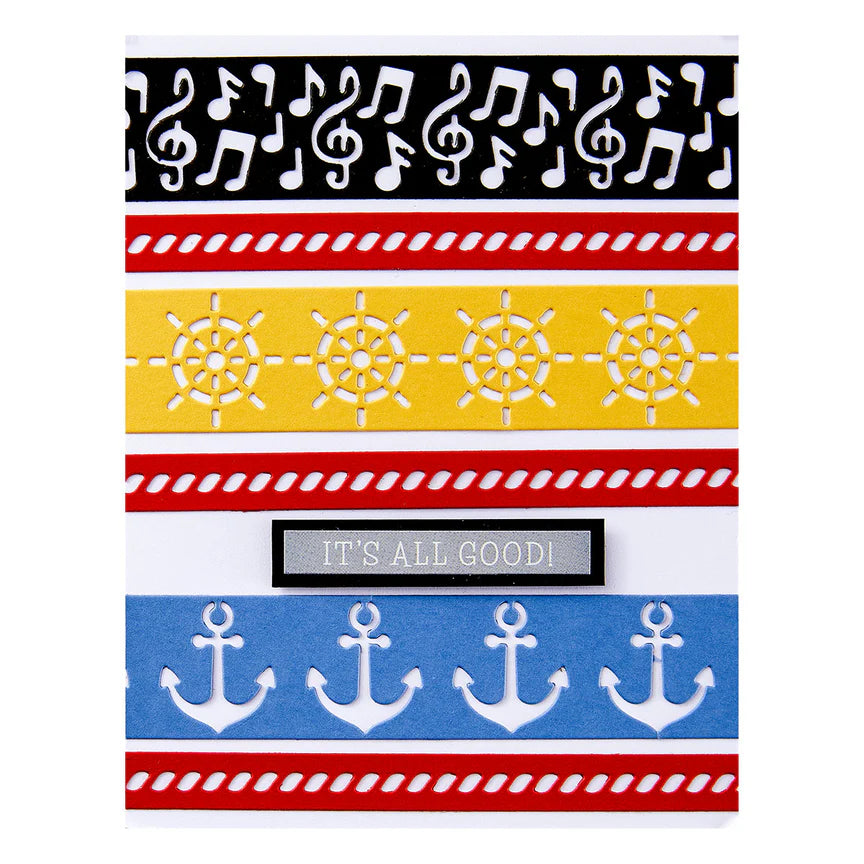 Spellbinders - Dies - Say Cheese Classic Mouse - Classic Mouse Border