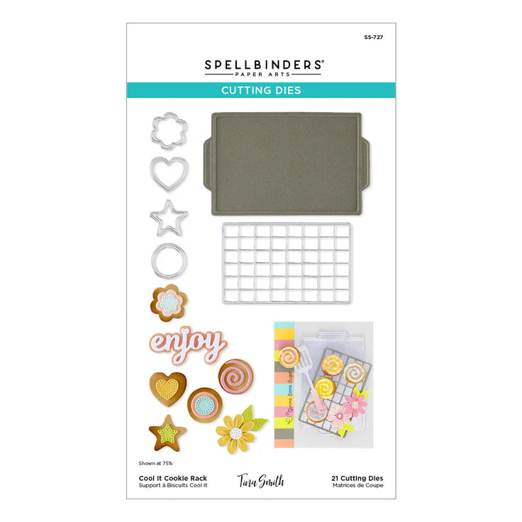 Spellbinders - Dies - Cool It Cookie Rack by Tina Smith