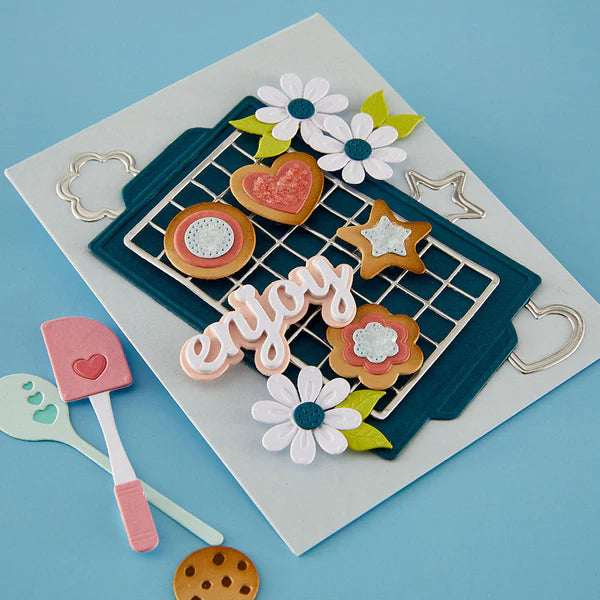 Spellbinders - Dies - Cool It Cookie Rack by Tina Smith