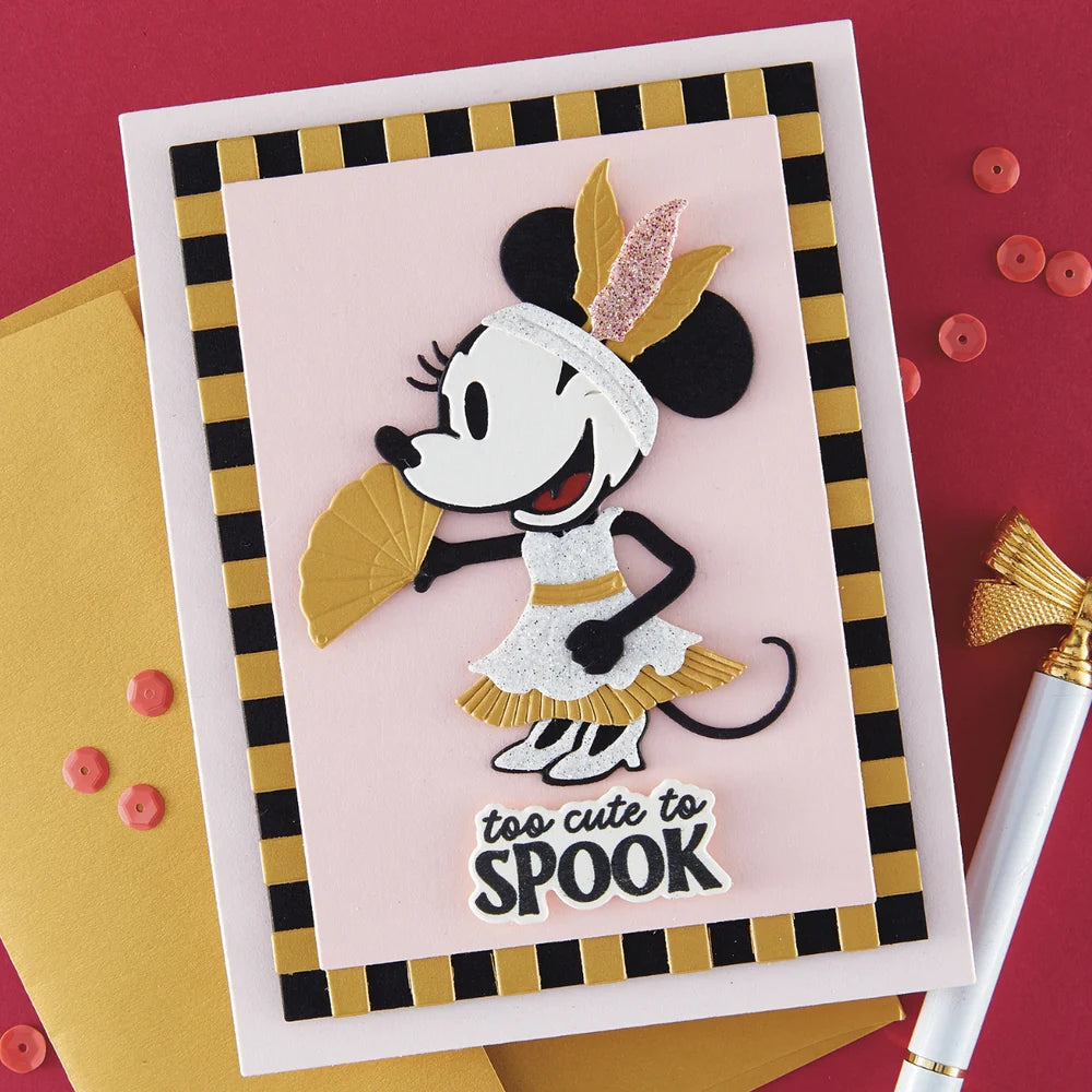 Spellbinders - Dies - Classic Mouse - Costume Party Etched Dies (tilbehør til figurdies i S6-270)