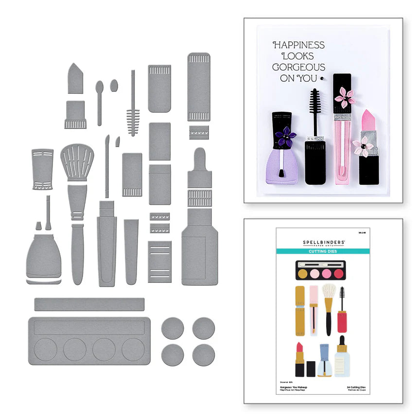 Spellbinders - Dies - Gorgeous you makeup