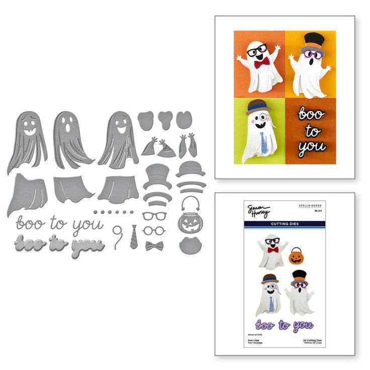 Spellbinders - Dies - The Spooktacular Collection by Simon Hurley - Boo Crew