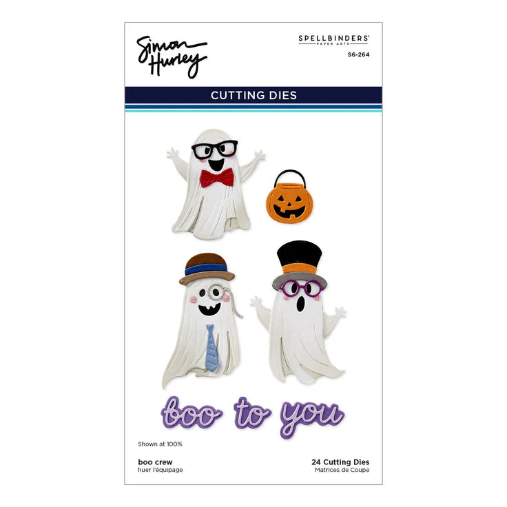 Spellbinders - Dies - The Spooktacular Collection by Simon Hurley - Boo Crew