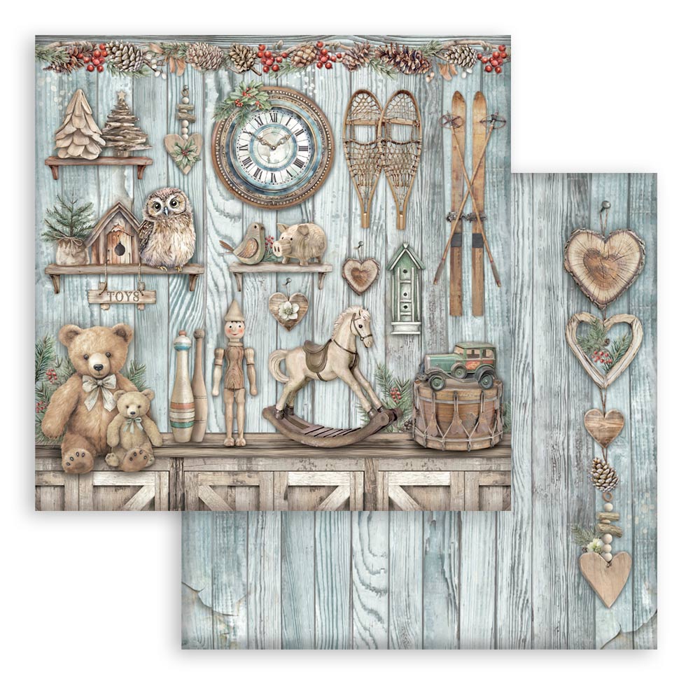 Stamperia  - The Owl's house - Paper Pad 12 x 12" (10ark)
