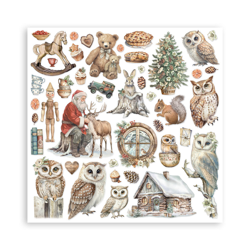 Stamperia - The Owl's house  - Paper Pad - 8 x 8" (10 sheets)