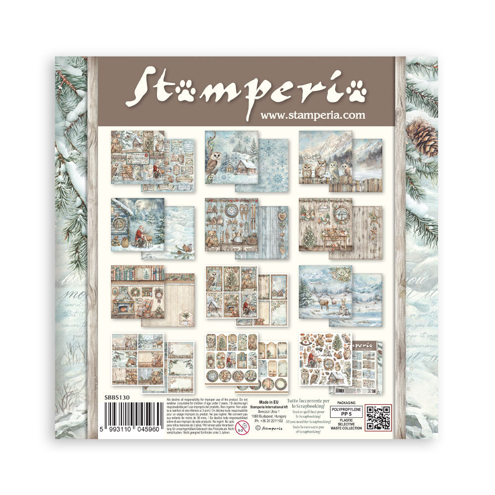 Stamperia - The Owl's house  - Paper Pad - 8 x 8" (10 sheets)