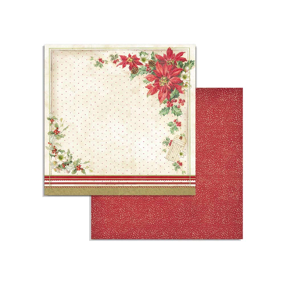 Stamperia  - Classic Christmas - Paper Pad    12 x12"