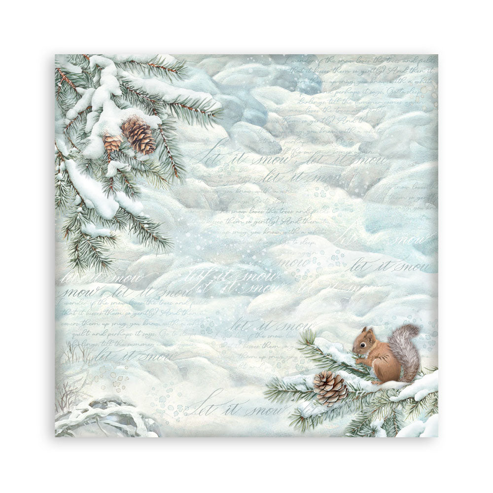 Stamperia  - The Owl's house - Singled sided - Paper Pad    8 x 8" (22ark)