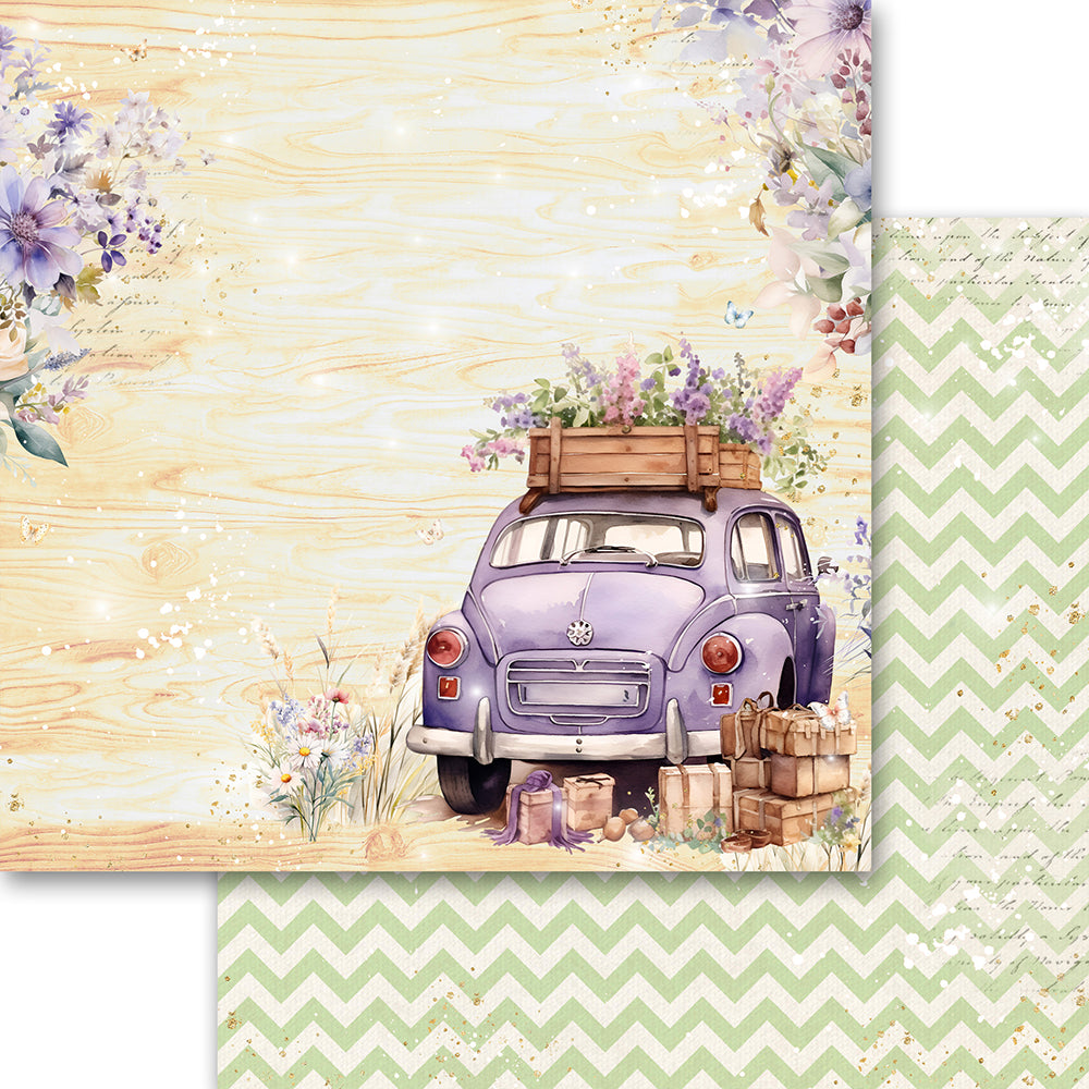 Asuka Studio - Memory Place - Lavender Love Collection - Adventure 02 - 12 x 12"