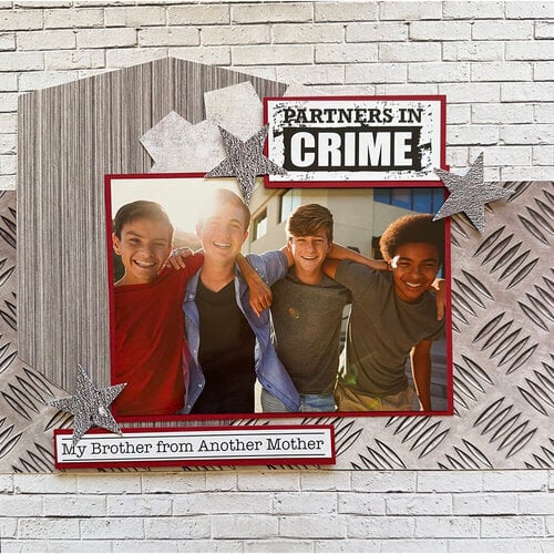 Reminisce - Boys to Men - Collection Kit  - 12x12"