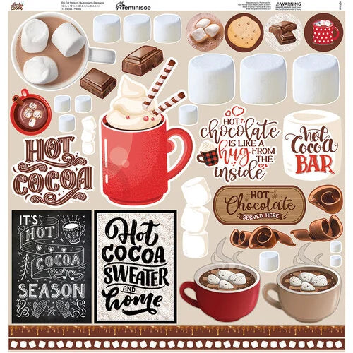 Reminisce - Hot Cocoa - Collection Kit -    12x12"