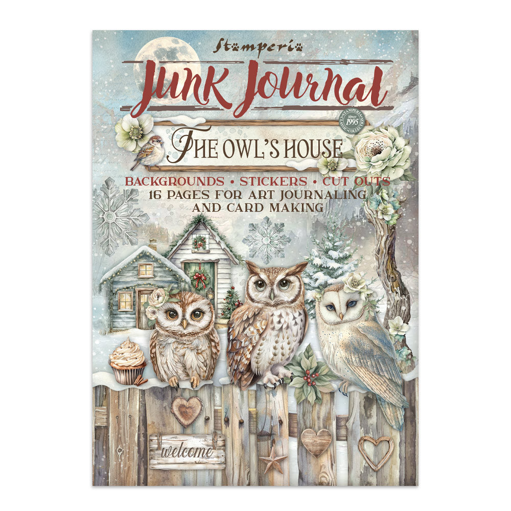 Stamperia - Junk Journal - The Owl's house