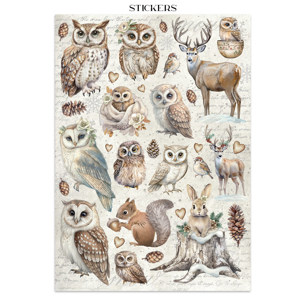 Stamperia - Junk Journal - The Owl's house