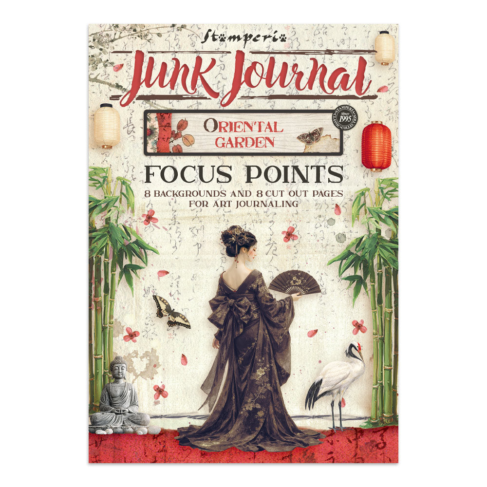 Stamperia - Junk Journal - Oriental Garden - Focus Points - A5