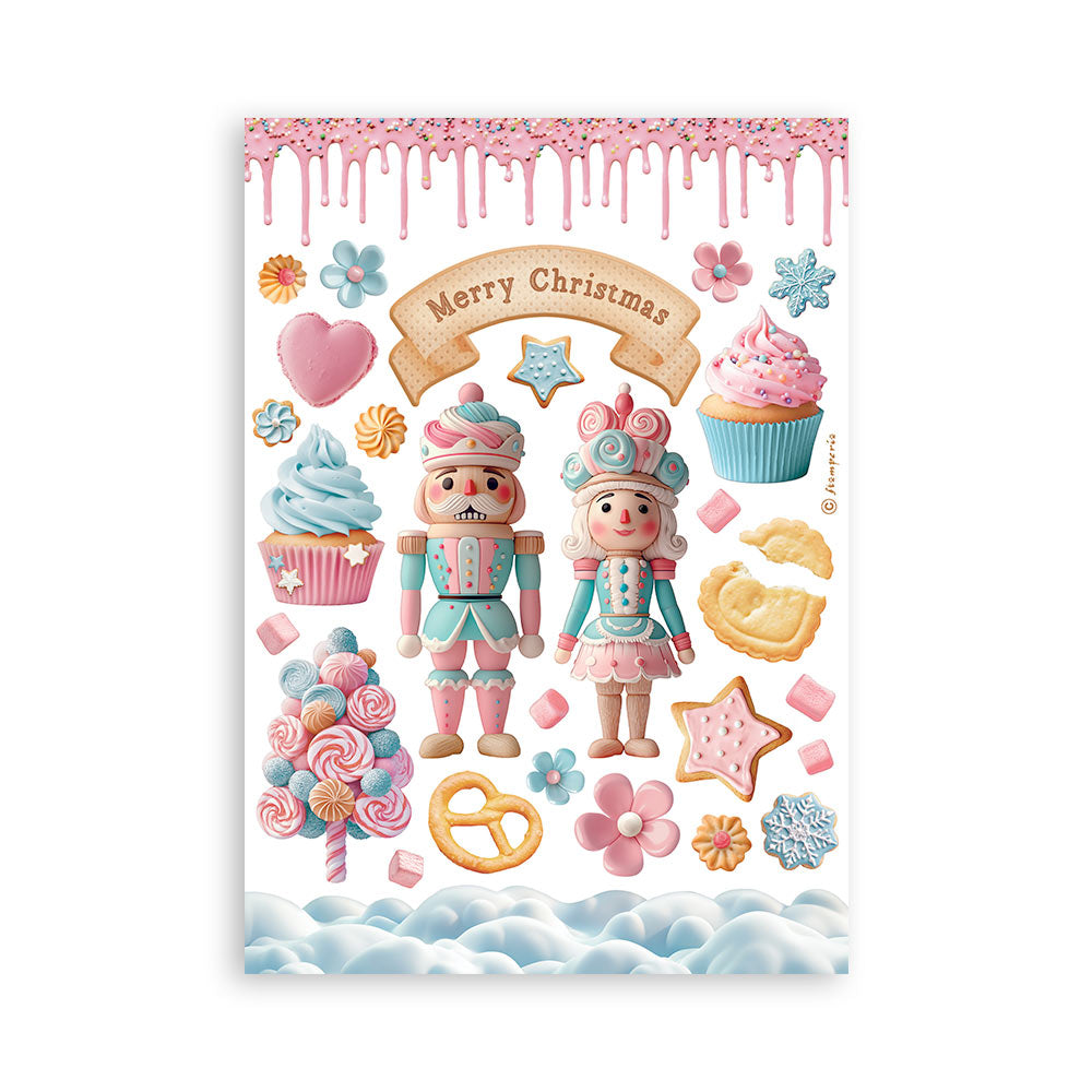 Stamperia - Candy Christmas - Washi Pad A5