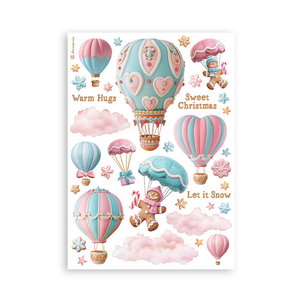 Stamperia - Candy Christmas - Washi Pad A5